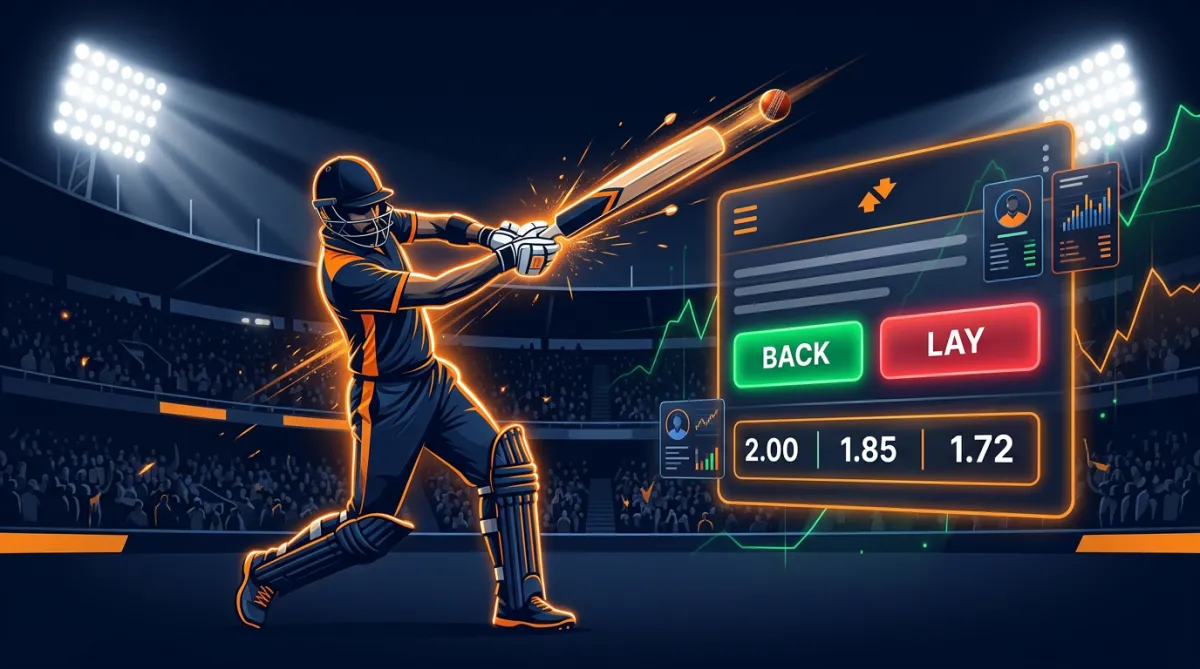 Cricket Exchange Explained: How Back & Lay Betting Works for Beginners