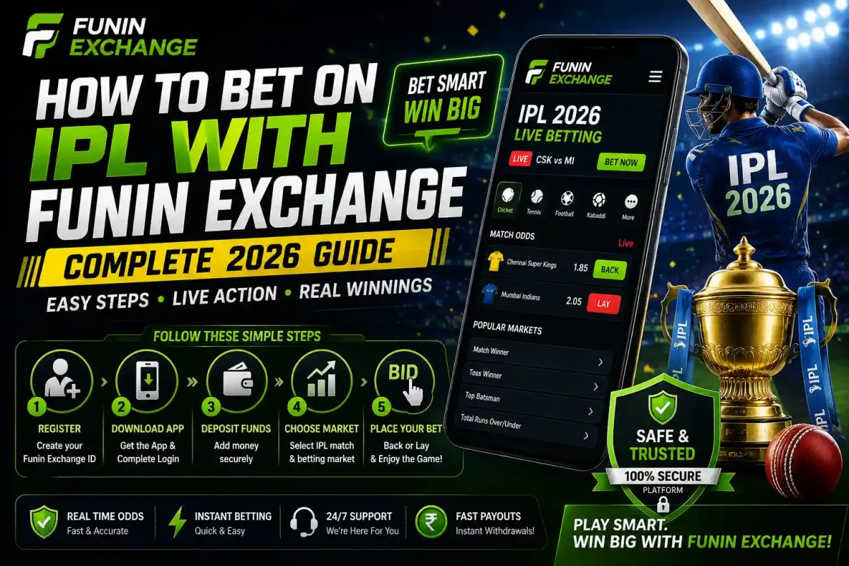 How to Bet on IPL with Funin Exchange: Complete 2026 Guide
